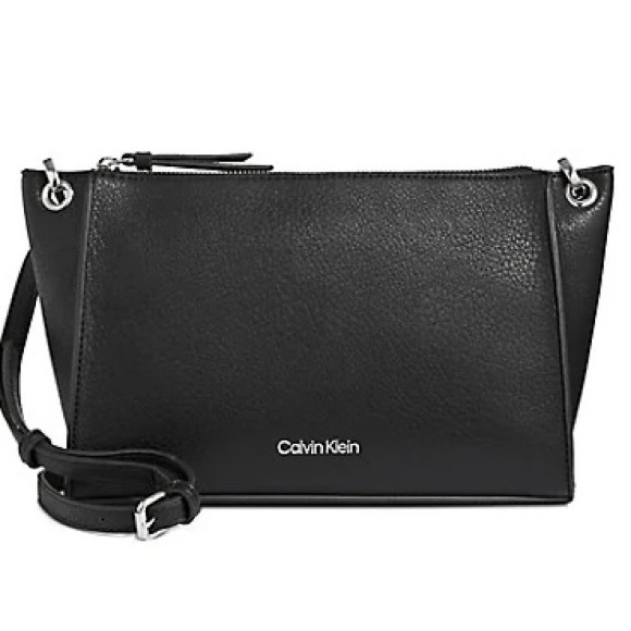 Calvin Klein Women's Reyna Crossbody Vegan Leather Purse - Picture 3 of 11